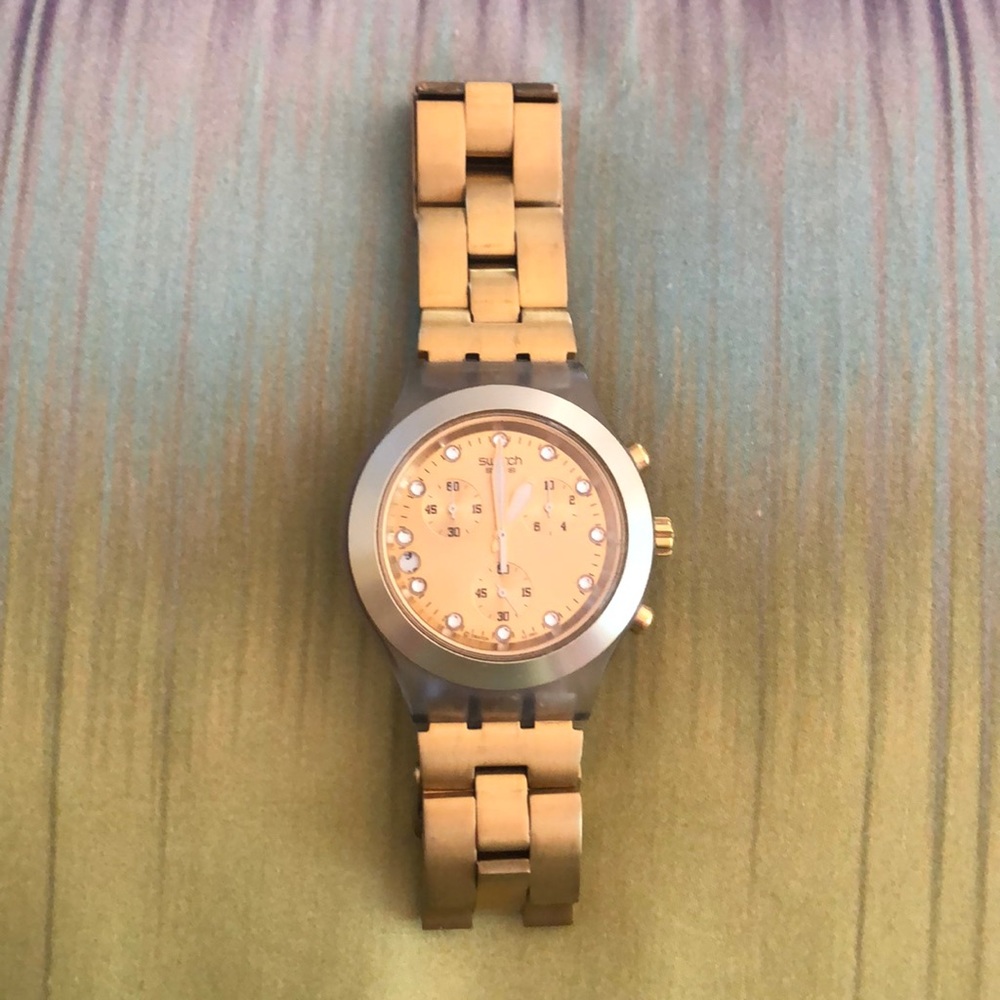 Swatch irony diaphane watch